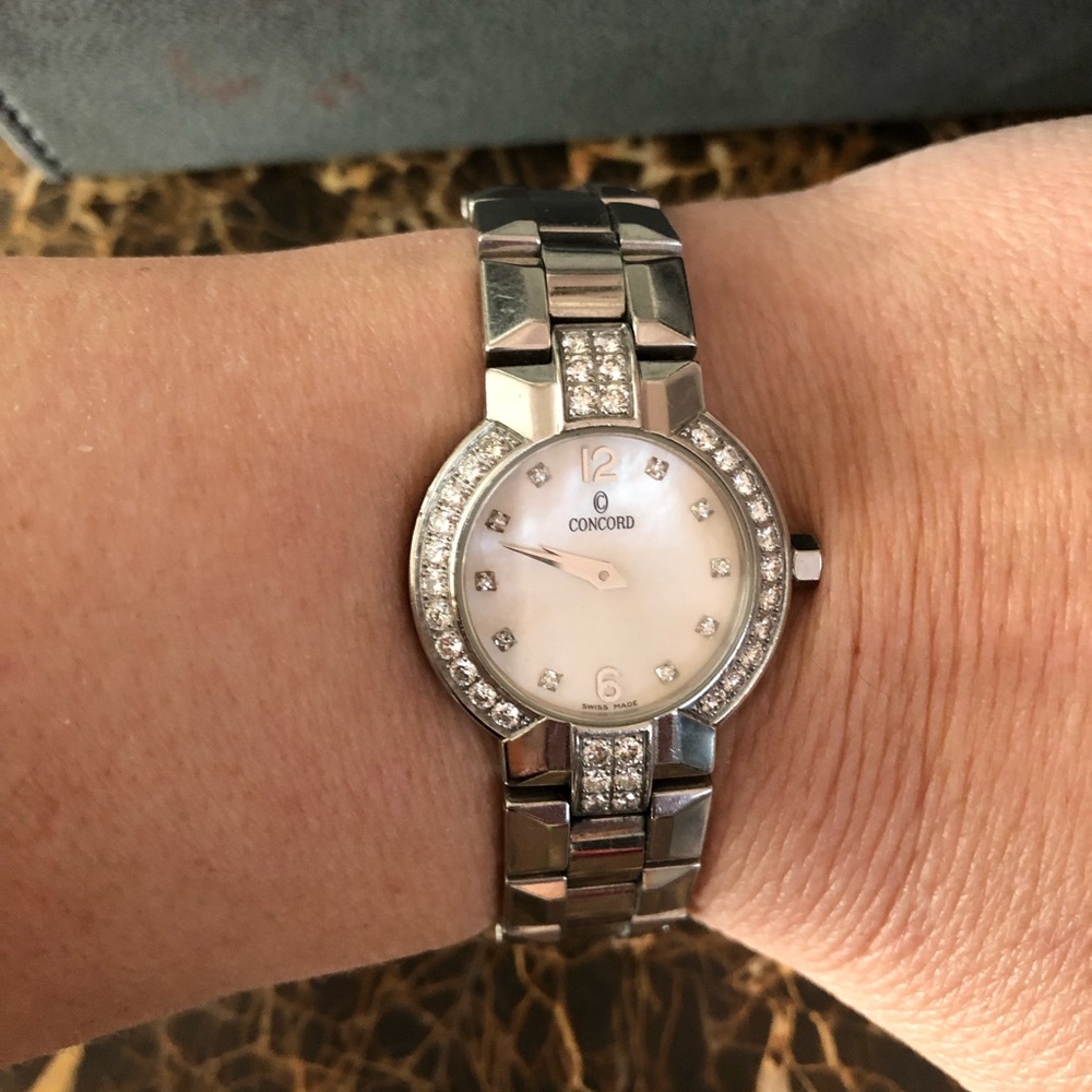 Authentic Diamond concord watch - Picture 5 of 8